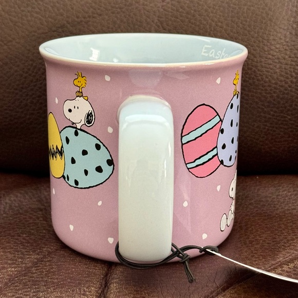 Peanuts Easter Fun - Snoopy & Woodstock with Easter Eggs Ceramic Mug - Picture 7 of 12